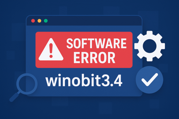 Complete Guide to Fixing and Understanding winobit3.4 software error